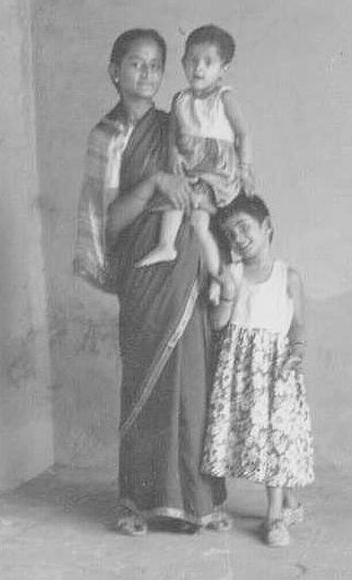 Visalam with radha and papu